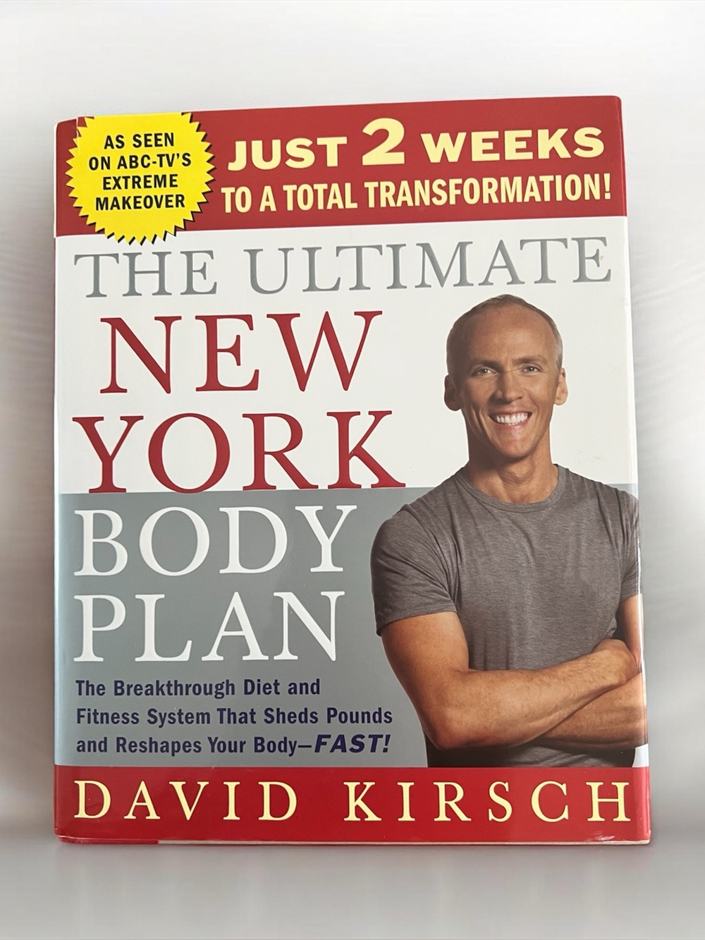 GET FIT FAST WITH CELEBRITY TRAINER by DAVID KIRSCH | Hardcover | Preowned